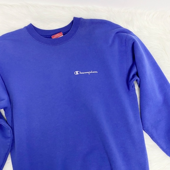 Vintage Champion Logo Spell Out Sweatshirt - Picture 2 of 11